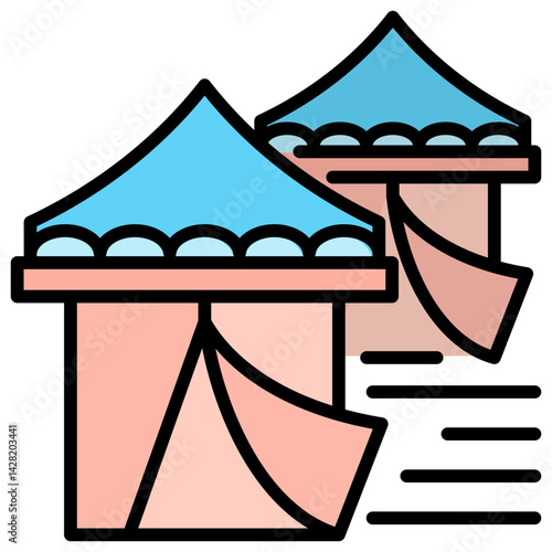 Mina Tents Icon