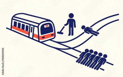 Trolley Problem Ethical Debate: Analyzing AI Moral Decision-Making in Philosophical Ethics Education and Applied Research on Ethical Choice Models