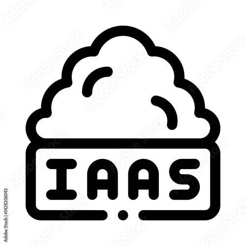 IaaS line icon