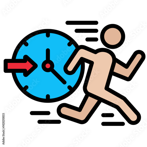 Rushing Time Icon
