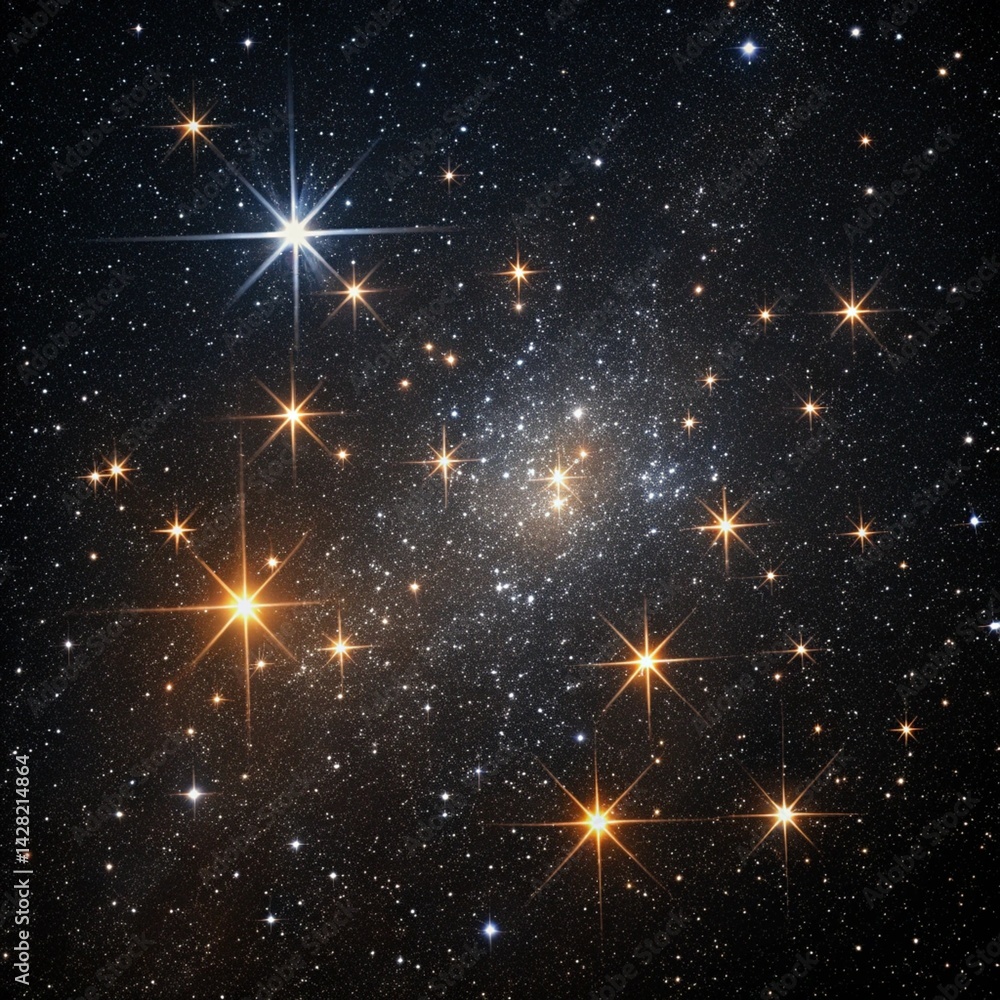 Fototapeta premium starry night sky