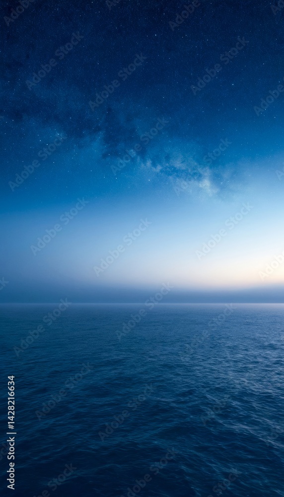 Fototapeta premium Seacoast Landscape Majestic Nature Picturesque Panorama Scenery