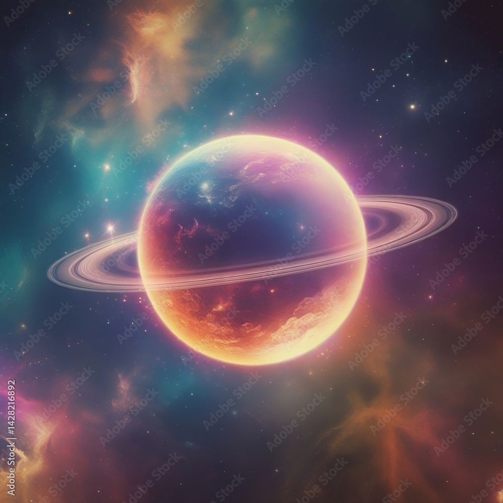 Obraz premium Planet in Space