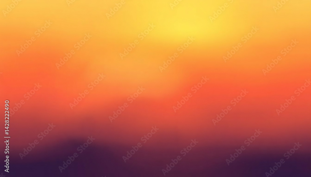 Warm Sunrise Gradient for Uplifting Designs Warm Sunrise Gradient for Uplifting Designs