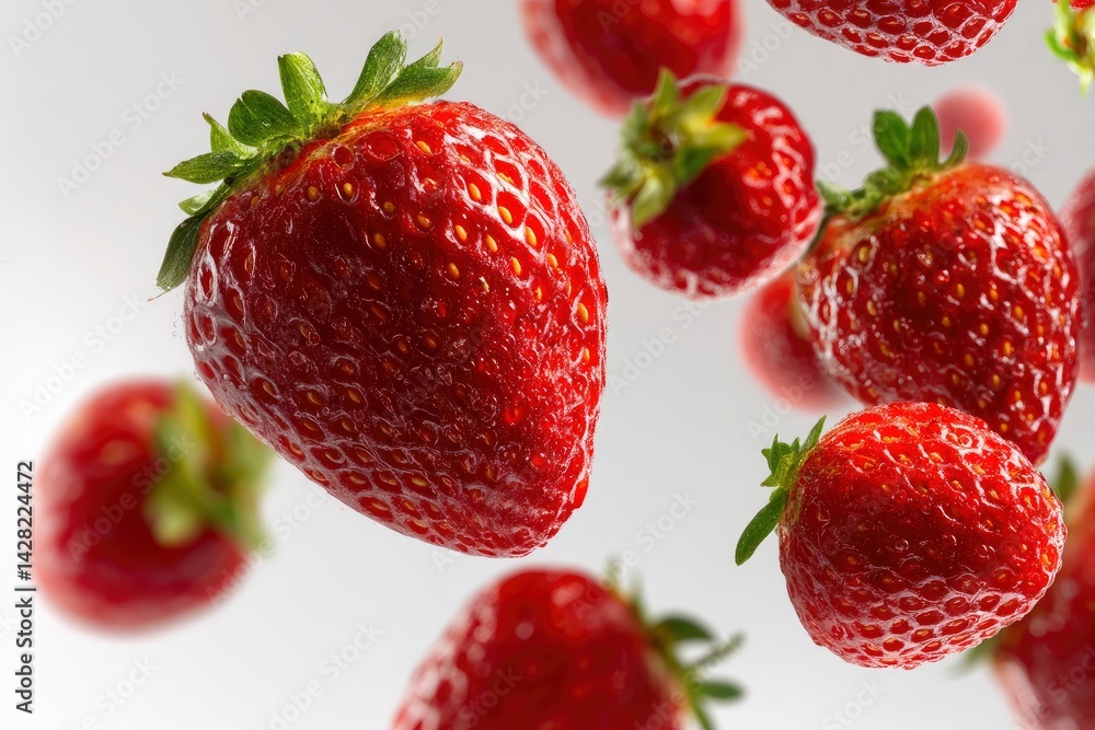 Fresh Red Strawberries Fresh Red Strawberries