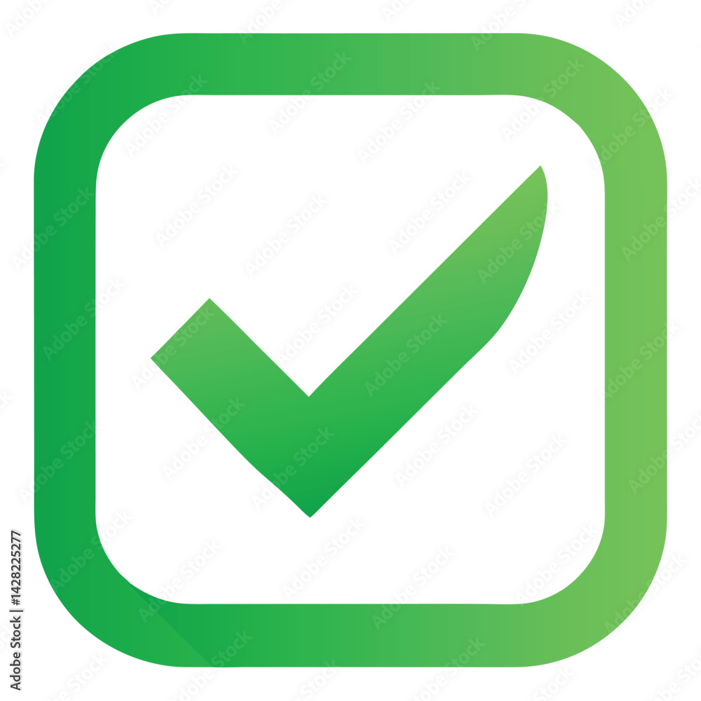 green check mark