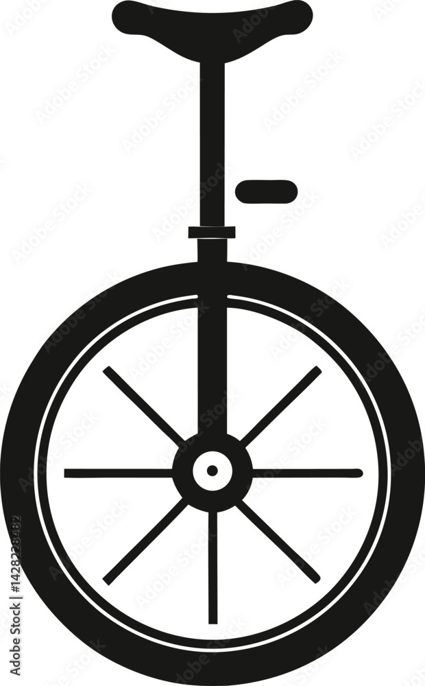 Unicycle Icon Unicycle Icon