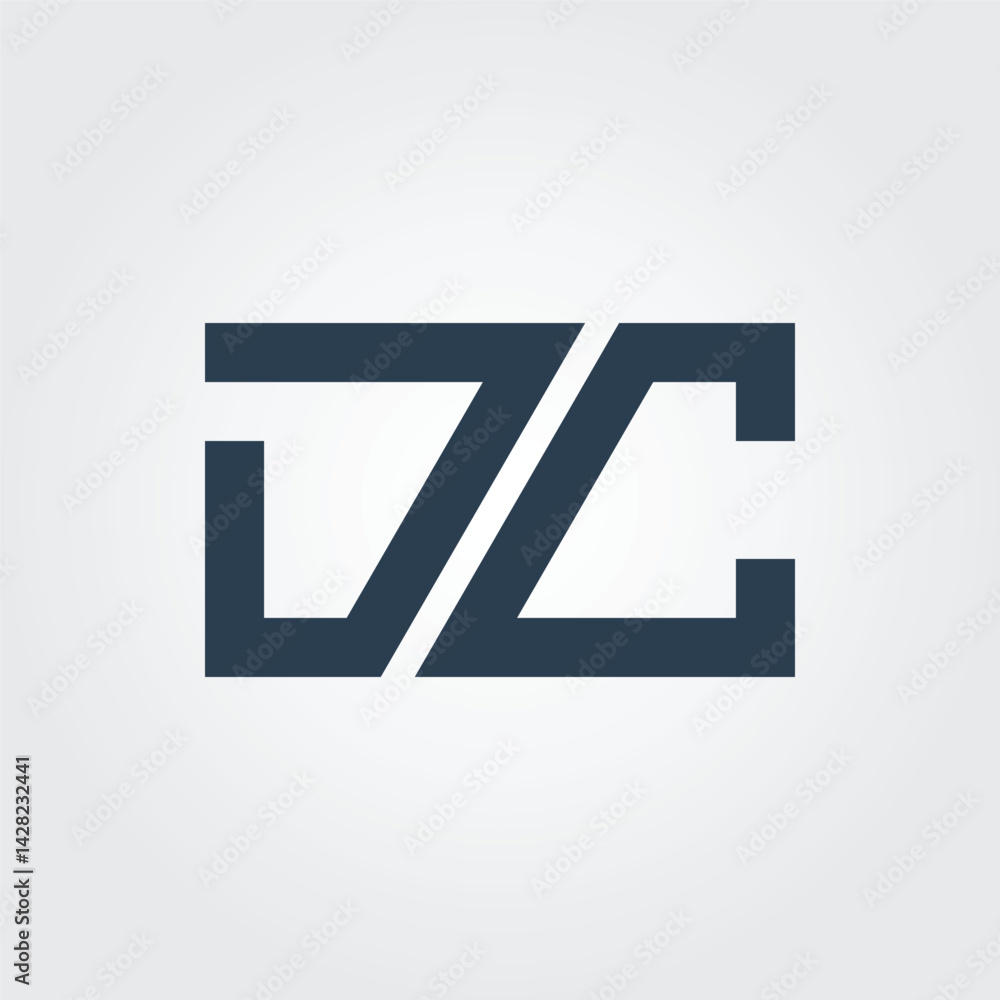 Lettering DC Icon vector illustration Lettering DC Icon vector illustration