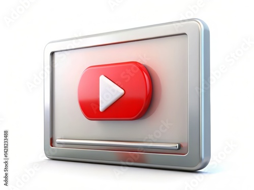 Play Button Icon: Symbolizing Video Playback
