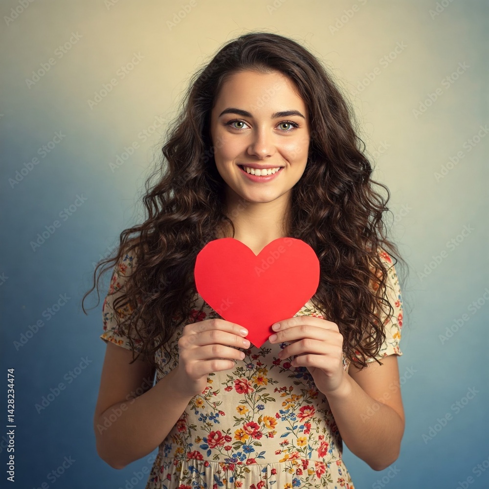 woman with heart woman with heart