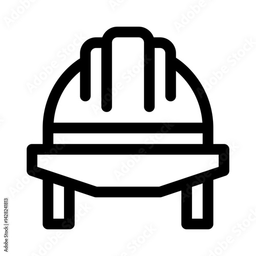 Safety Helmet line icon