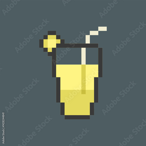 sweet drink pixel art for your needs