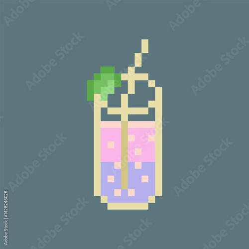 sweet drink pixel art for your needs