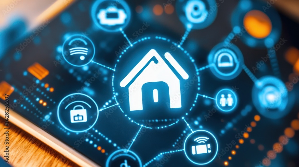 Fototapeta premium Smart Home Technology