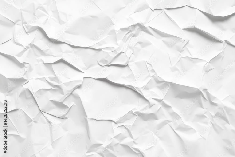 Crumpled White Paper Texture (2) Crumpled White Paper Texture (2)