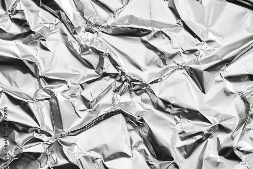 Crinkled metallic foil texture (1) Crinkled metallic foil texture (1)