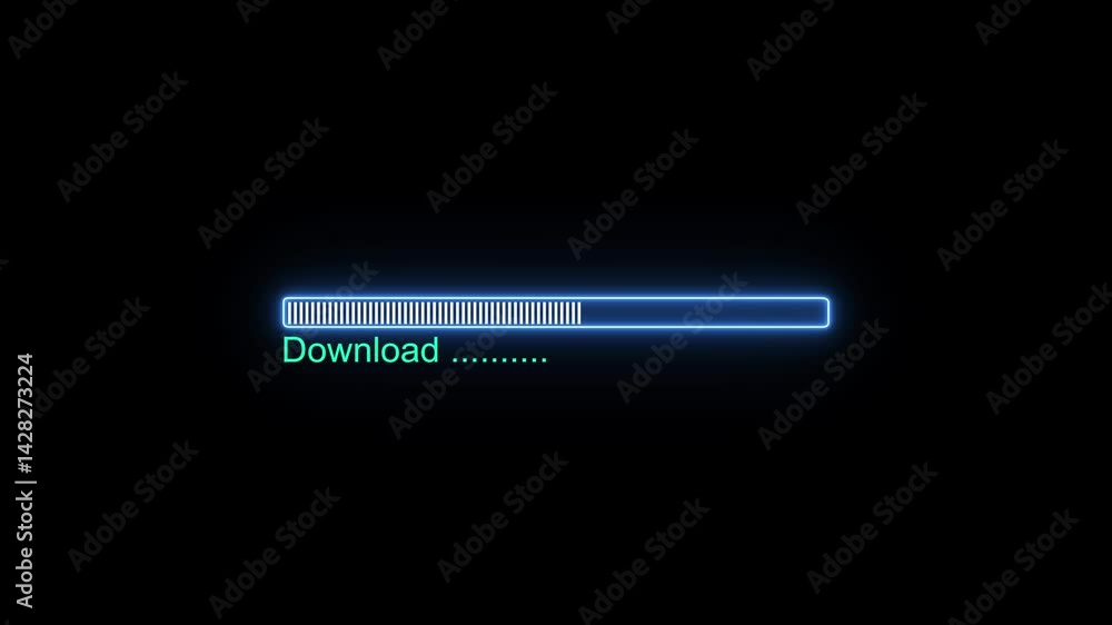A dynamic loading animation, and glowing neon downloading animation . on a black background. and creating a stunning 4k video. A dynamic loading animation, and glowing neon downloading animation . on a black background. and creating a stunning 4k video.