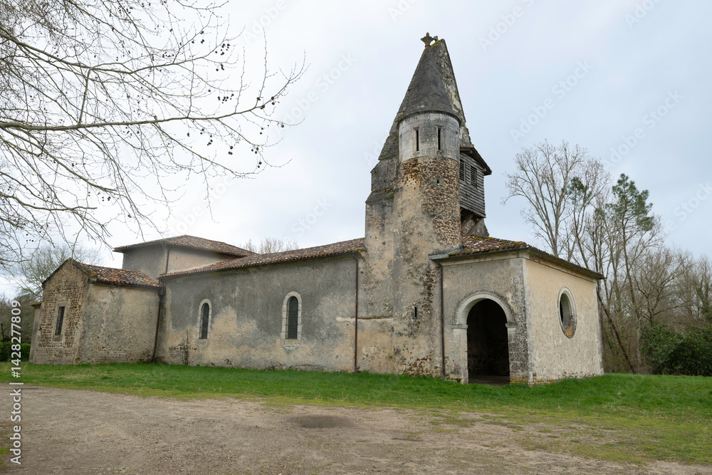 église Saint Pierre ès Liens, Biganon, Landes, 40, France église Saint Pierre ès Liens, Biganon, Landes, 40, France