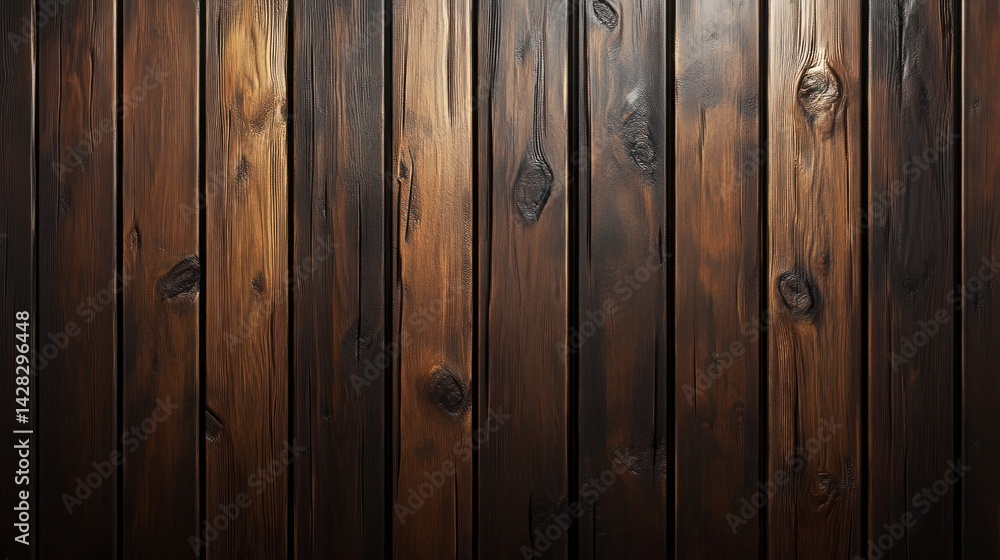 Wooden wall texture with vertical slats. Wooden wall texture with vertical slats.