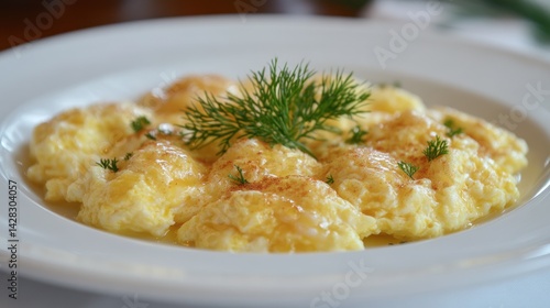 Wallpaper Mural Scrambled Eggs Dish Torontodigital.ca