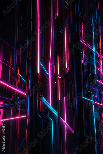 abstract background with lights