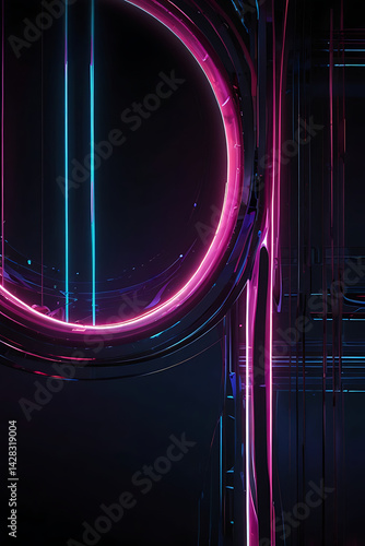 abstract background with lights