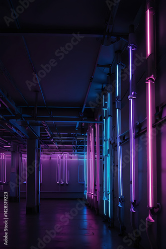 abstract background with lights