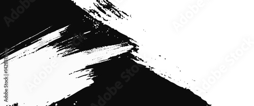 Vector new style brush stroke background	