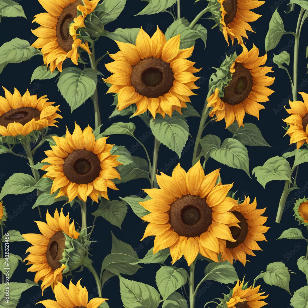 Obraz premium sunflowers. summer flowers. sunflower oil