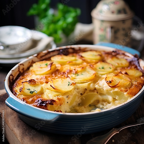 Gratin Dauphinois - Golden, Juicy, and Cheesy