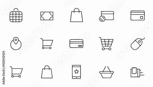  e commerce icon set with editable stroke  online  (1).eps