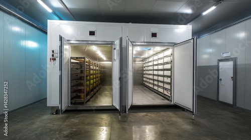 Refrigerated chamber for storing food Cold storage unit for perishable items