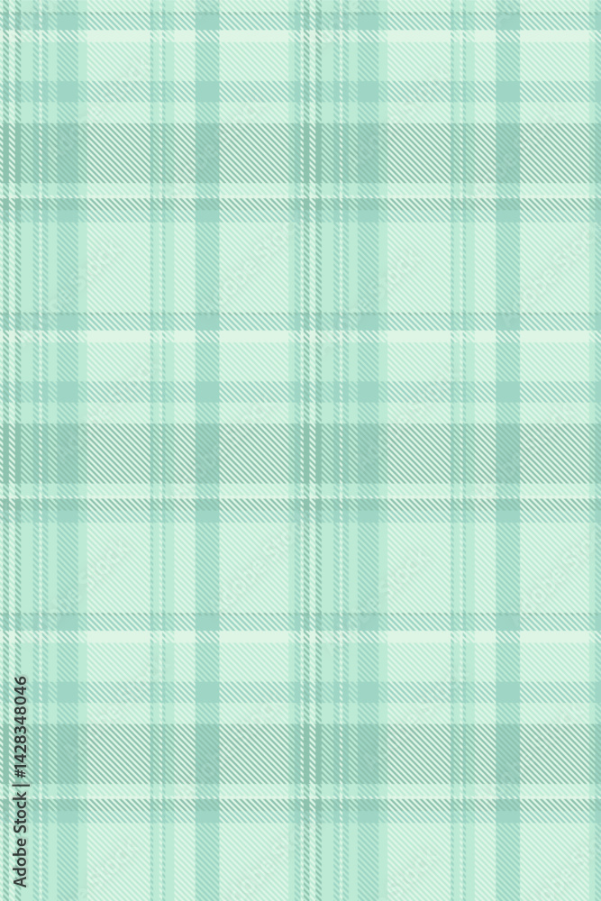 Fototapeta premium Styling texture tartan fabric, femininity vector check background. Drapery plaid pattern textile seamless in light and pastel colors.