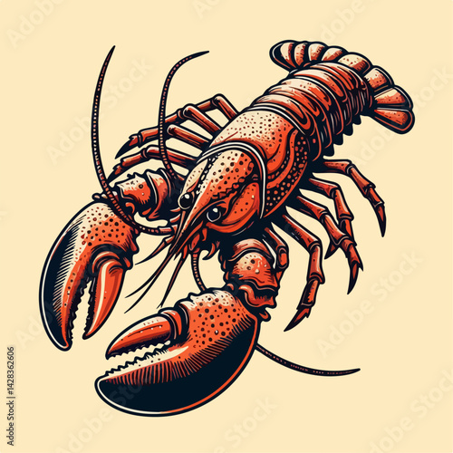 lobster vector illustration