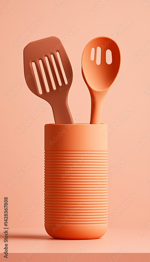 Coral Kitchen Utensils Coral Kitchen Utensils