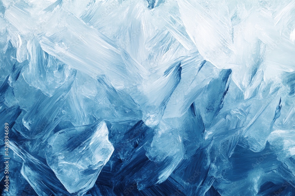 Abstract icy texture. Painterly effect Abstract icy texture. Painterly effect