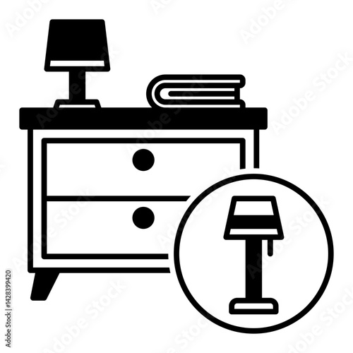 bedside table