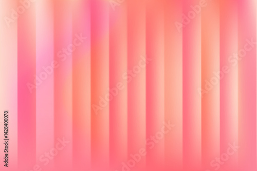 Abstract iridescent pink blurred gradient background, glowing fractal glass backdrop. Elegant fluid stripped texture with neon lights for presentation, poster, product display