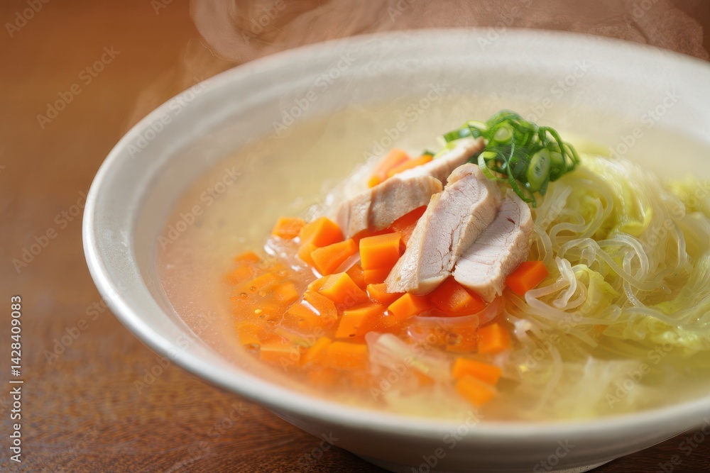 Soup with Boiled with pork