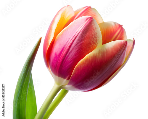 Blooming Tulip Flower Head