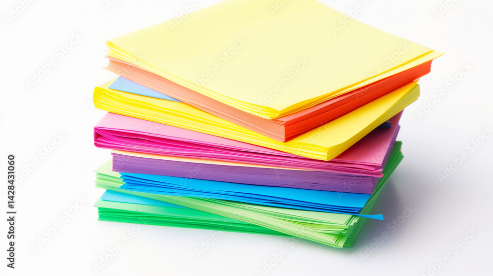 stack of sticky notes stack of sticky notes