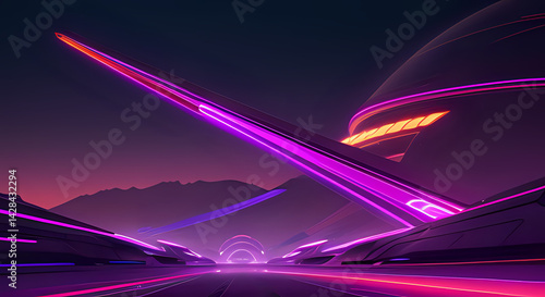 Neon Stadt