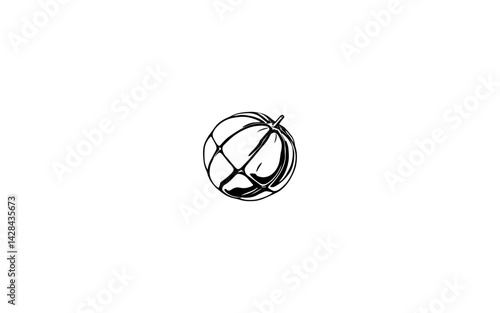 Amra Fruit – AI-Driven Drawing of Wrinkled Oval Fruit with Pointed Ends