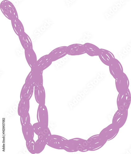 Vine Alphabet b