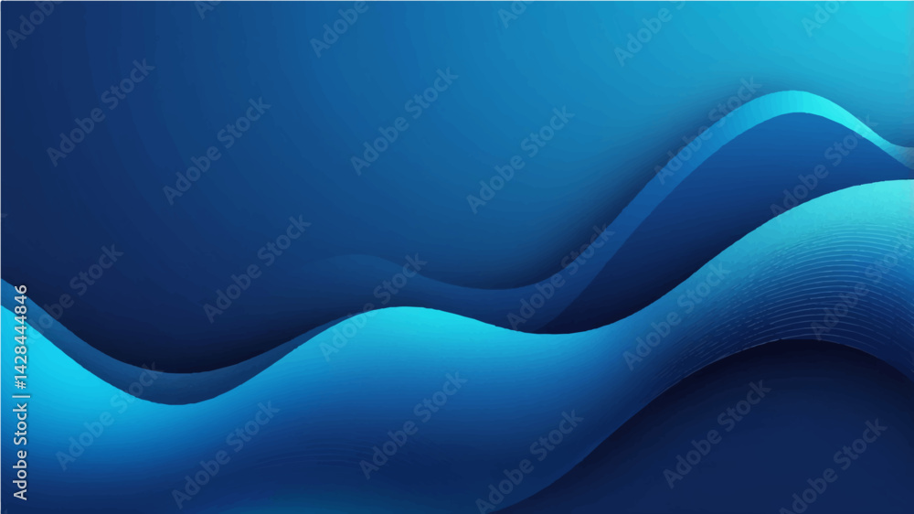 Fototapeta premium Blue noise textured gradient background