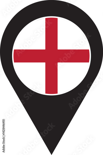 england in the world flag location point icon pack Free Download england in the world flag location point icon pack - GFXLoad