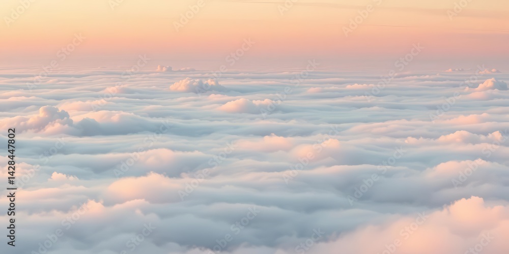 Shifting pastel cloudscape, misty valleys, ethereal glow, vast empty space, environment, serene Shifting pastel cloudscape, misty valleys, ethereal glow, vast empty space, environment, serene