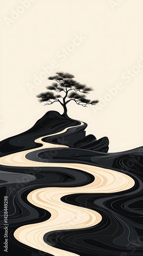 Serene Mountain Stream