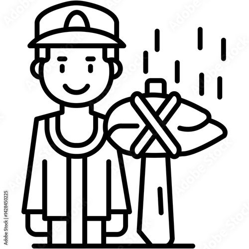 Stone Age Icon Vector Element