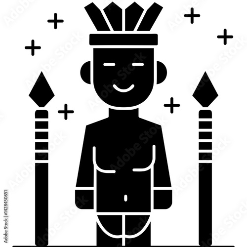 Primitive Icon Vector Element
